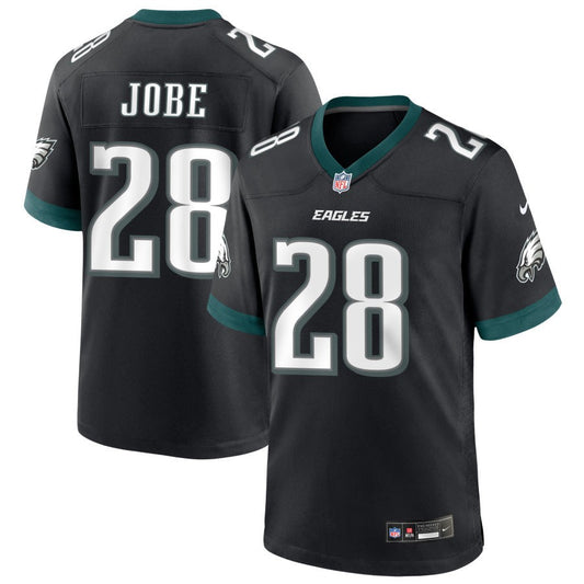 Josh Jobe Men's Nike Black Philadelphia Eagles Alternate Custom Game Jersey