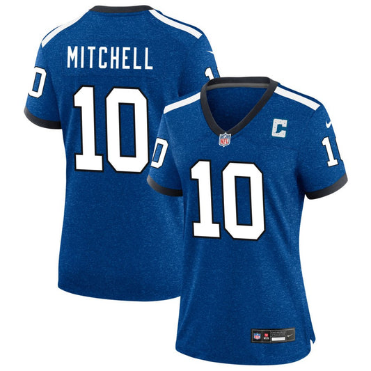 Adonai Mitchell Women's Nike Royal Indianapolis Colts Indiana Nights Alternate Custom Game Jersey