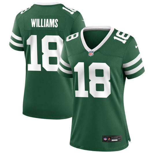 Mike Williams Women's Nike  Legacy Green New York Jets Custom Game Jersey