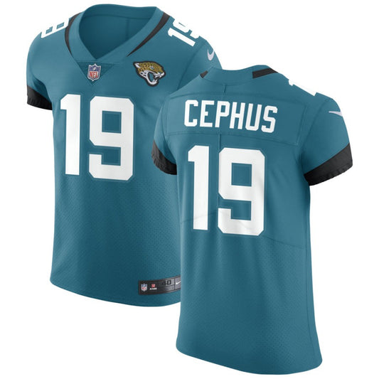 Joshua Cephus Men's Nike Teal Jacksonville Jaguars Vapor Untouchable Elite Custom Jersey