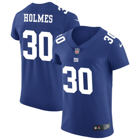 Darnay Holmes Men's Nike Royal New York Giants Vapor Untouchable Custom Elite Jersey