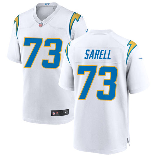 Foster Sarell Men's Nike White Los Angeles Chargers Custom Game Jersey