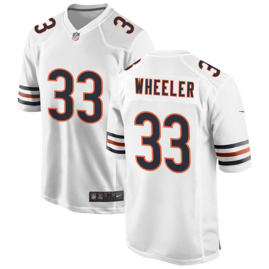 Ian Wheeler Men's Nike White Chicago Bears Custom Game Jersey