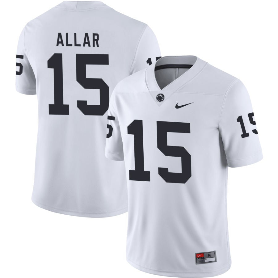 Drew Allar Men's Nike White Penn State Nittany Lions Pick-A-Player NIL Replica Football Jersey