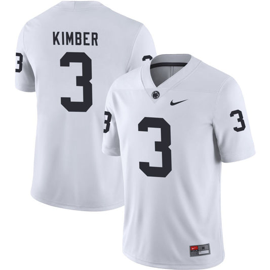 Jalen Kimber Men's Nike White Penn State Nittany Lions Pick-A-Player NIL Replica Football Jersey