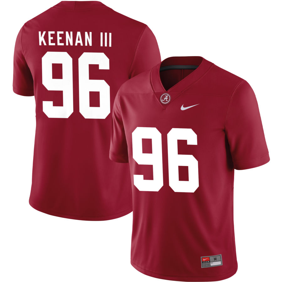 Tim Keenan III Men's Nike Crimson Alabama Crimson Tide Pick-A-Player NIL Replica Football Jersey