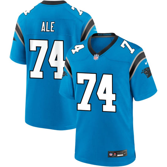 Ulumoo Ale Men's Nike  Blue Carolina Panthers Alternate Custom Game Jersey