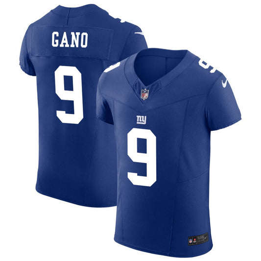 Graham Gano Men's Nike Royal New York Giants Vapor F.U.S.E. Elite Custom Jersey