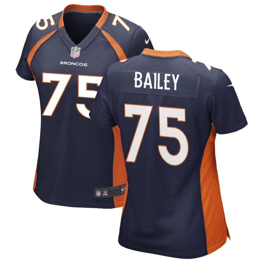 Quinn Bailey Women's Nike Navy Denver Broncos Alternate Custom Game Jersey