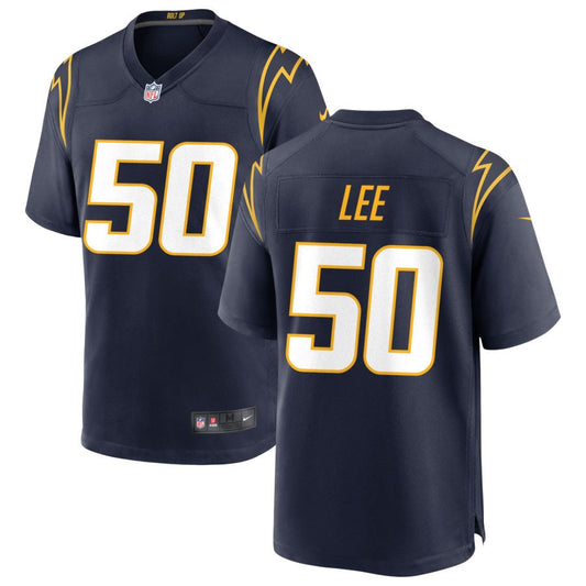 Shane Lee Men's Nike Navy Los Angeles Chargers Alternate Custom Game Jersey