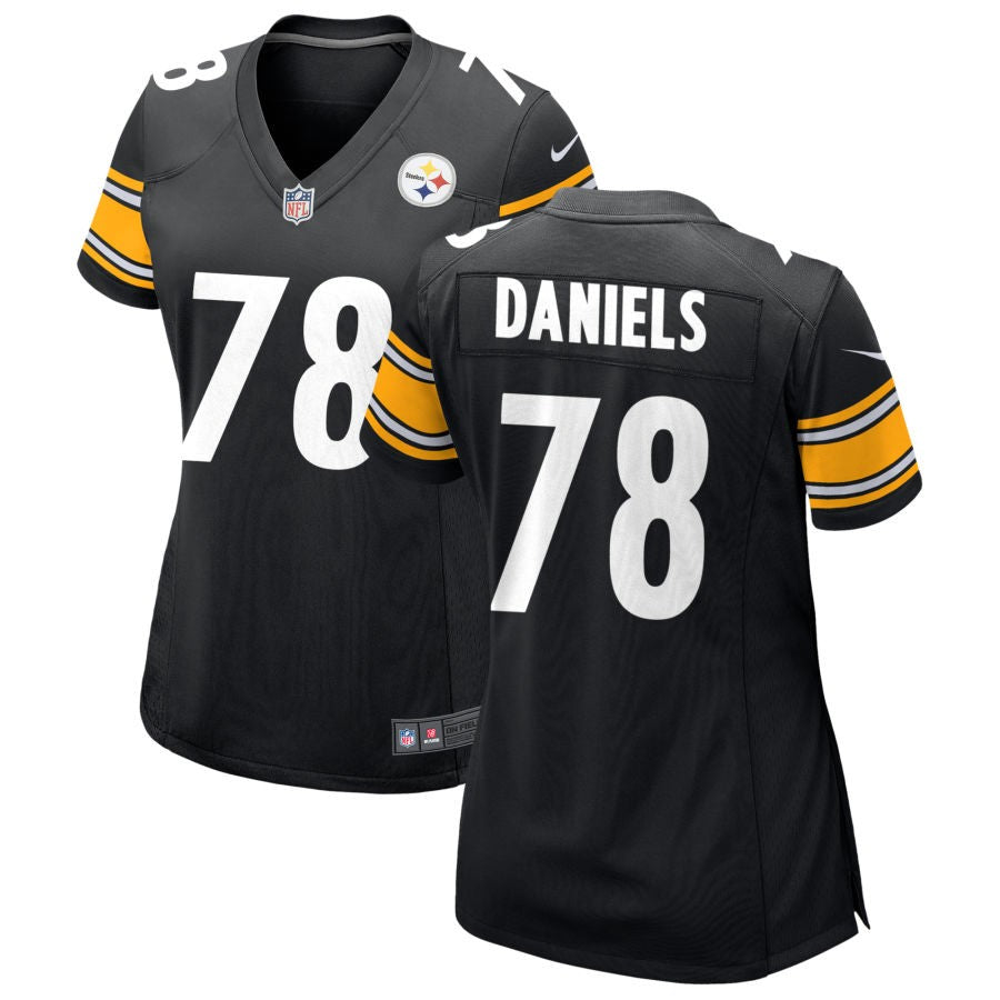 James Daniels Women's Nike Black Pittsburgh Steelers Custom Game Jersey