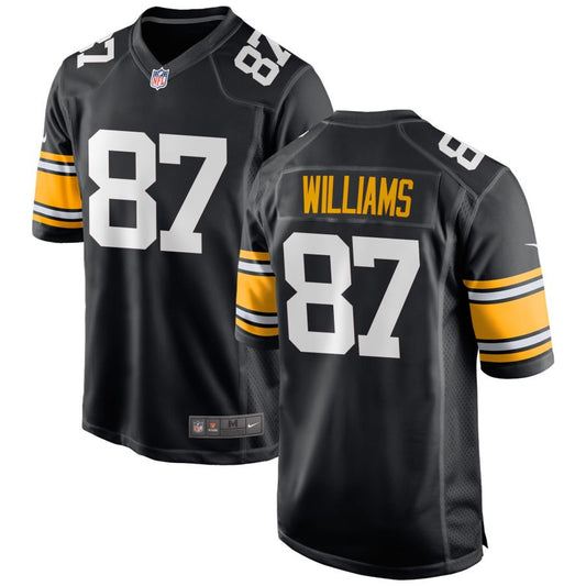 Rodney Williams Men's Nike Black Pittsburgh Steelers Alternate Custom Game Jersey