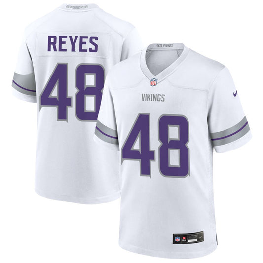 Sammis Reyes Men's Nike White Minnesota Vikings Alternate Custom Game Jersey