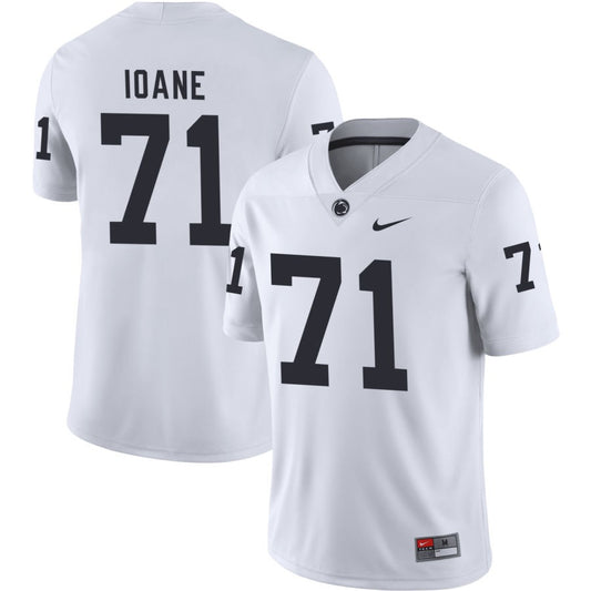 Vega Ioane Men's Nike White Penn State Nittany Lions Pick-A-Player NIL Replica Football Jersey