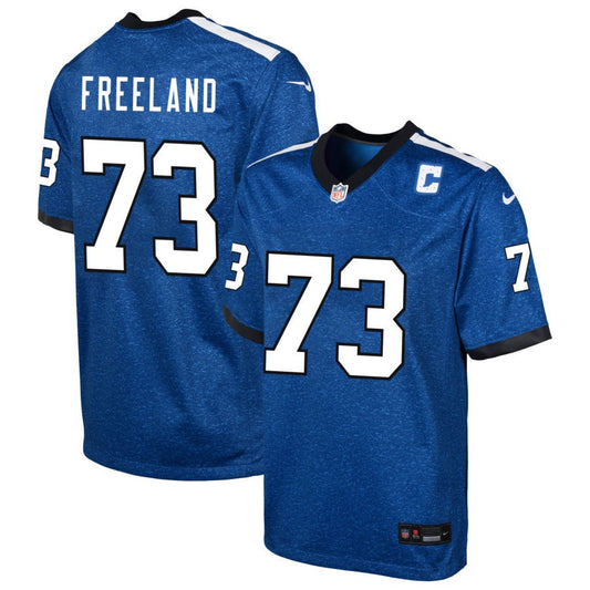 Blake Freeland Youth Nike  Blue Indianapolis Colts Indiana Nights Alternate Custom Game Jersey