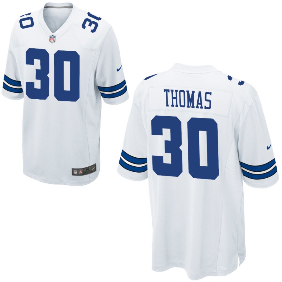 Juanyeh Thomas Nike Dallas Cowboys Custom Youth Game Jersey