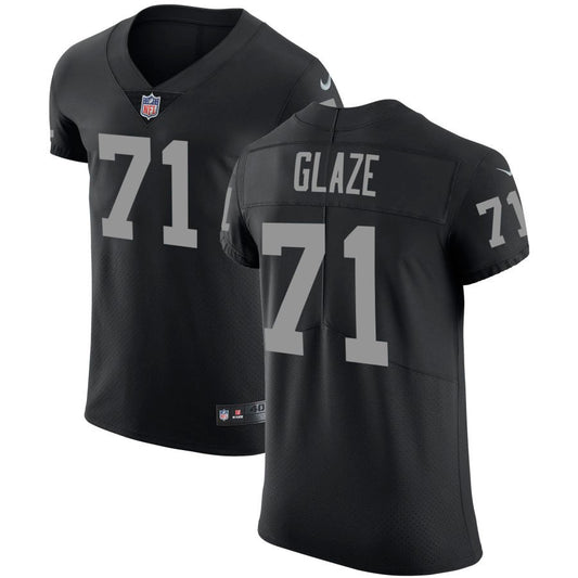 DJ Glaze Men's Nike Black Las Vegas Raiders Vapor Untouchable Custom Elite Jersey