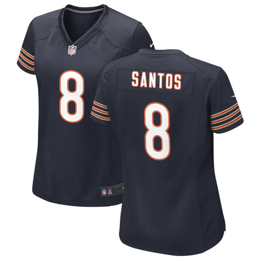Cairo Santos Women's Nike Navy Chicago Bears Custom Game Jersey