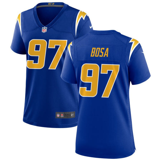 Joey Bosa Women's Nike Royal Los Angeles Chargers Alternate Custom Game Jersey