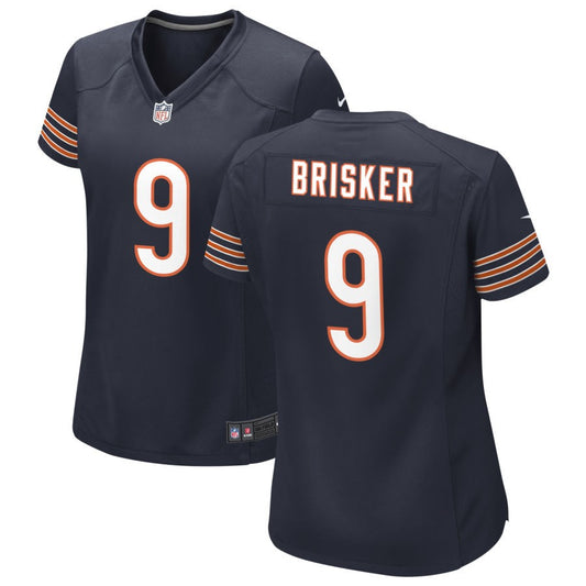 Jaquan Brisker Women's Nike Navy Chicago Bears Custom Game Jersey