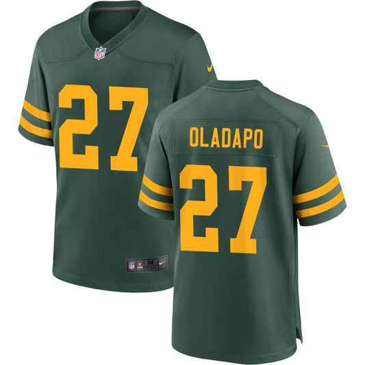 Kitan Oladapo Men's Nike Green Green Bay Packers Alternate Custom Jersey