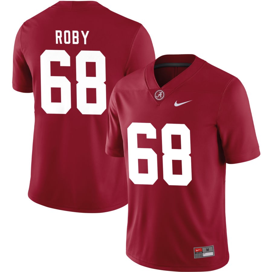 Billy Roby Men's Nike Crimson Alabama Crimson Tide Pick-A-Player NIL Replica Football Jersey