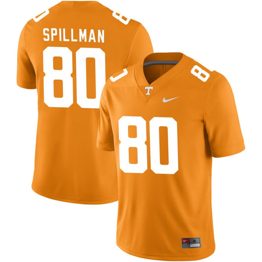 Nathan Spillman Men's Nike White Tennessee Volunteers Pick-A-Player NIL Replica Football Jersey