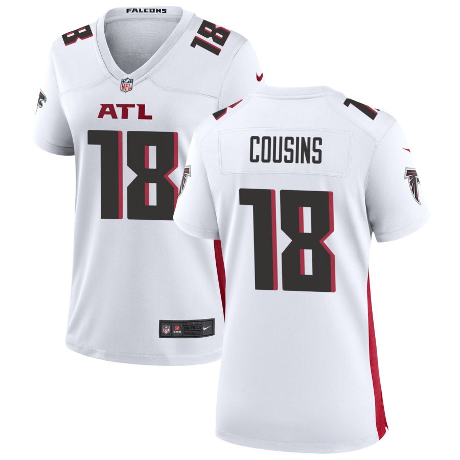 Kirk Cousins Women's Nike Atlanta Falcons White Custom Game Jersey