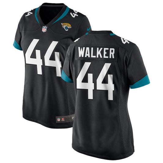 Travon Walker Women's Nike Black Jacksonville Jaguars Custom Jersey