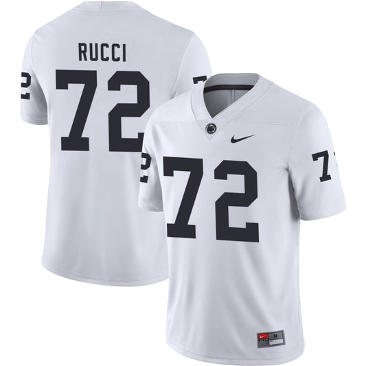 Nolan Rucci Men's Nike White Penn State Nittany Lions Pick-A-Player NIL Replica Football Jersey