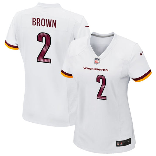 Dyami Brown Women's Nike White Washington Commanders Game Custom Player Jersey