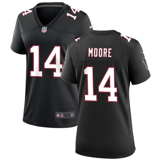 Rondale Moore Women's Nike Black Atlanta Falcons Throwback Custom Game Jersey