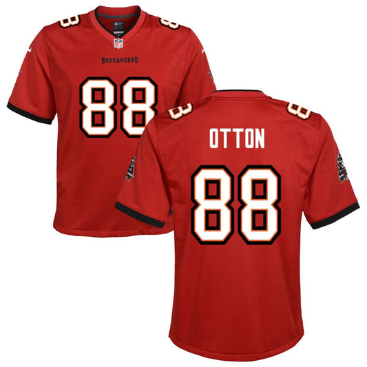 Cade Otton Youth Nike Tampa Bay Buccaneers Red Custom Game Jersey