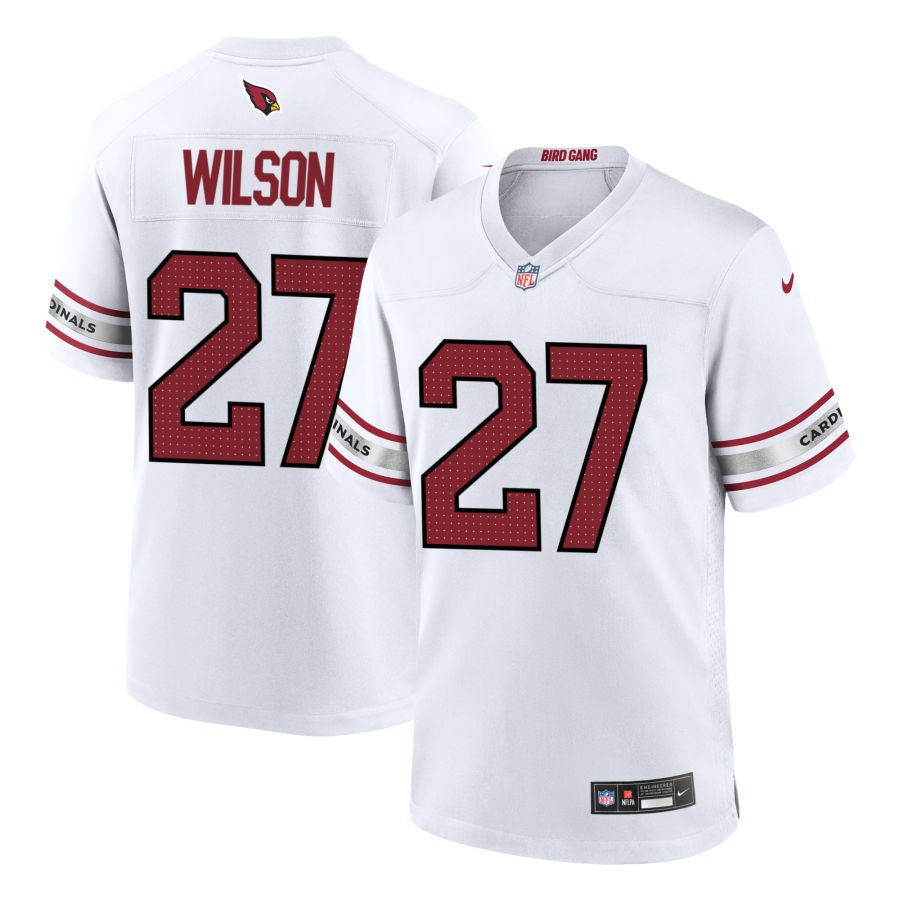 Divaad Wilson Men's Nike White Arizona Cardinals Custom Game Jersey