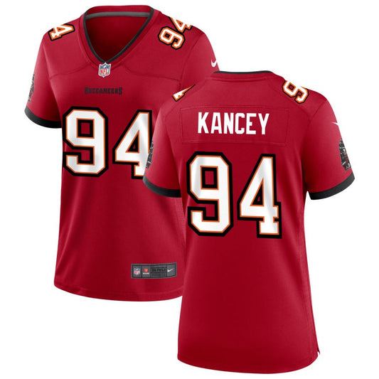 Calijah Kancey Women's Nike Tampa Bay Buccaneers Red Custom Game Jersey