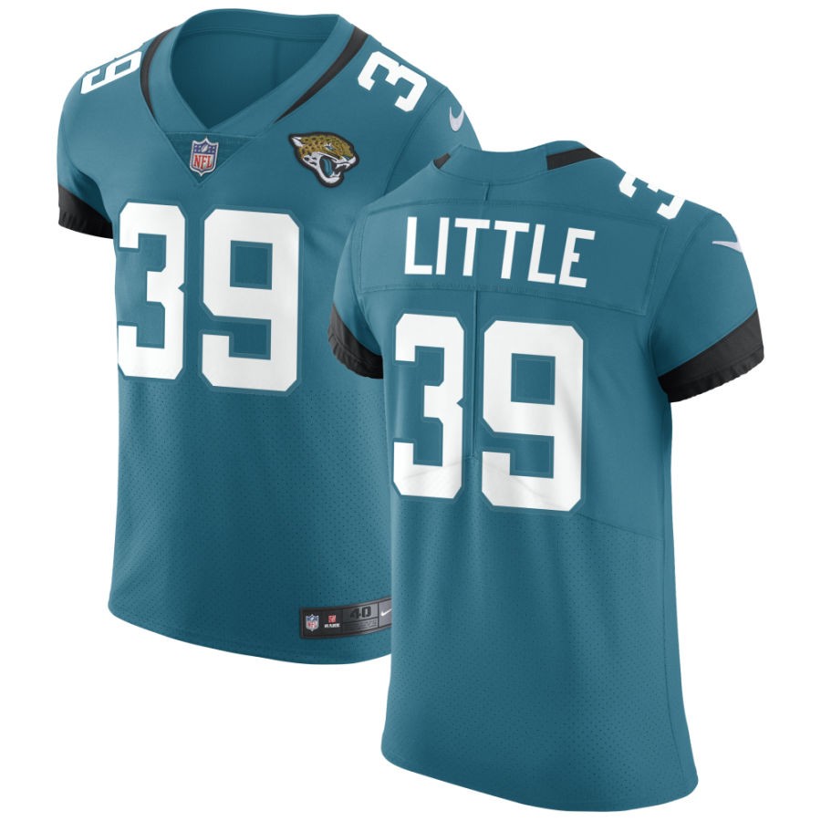 Cam Little Men's Nike Teal Jacksonville Jaguars Vapor Untouchable Elite Custom Jersey