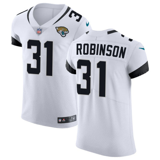 Keilan Robinson Men's Nike White Jacksonville Jaguars Vapor Untouchable Elite Custom Jersey