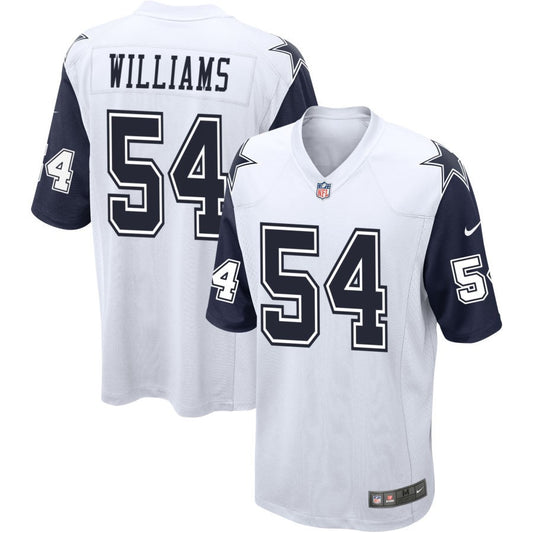 Sam Williams Men's Nike  White Dallas Cowboys Alternate Custom Game Jersey