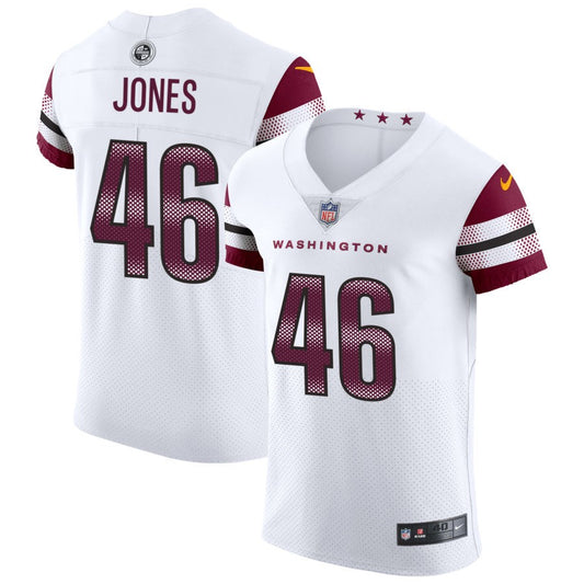 Austin Jones Men's Nike White Washington Commanders Vapor Untouchable Elite Custom Jersey