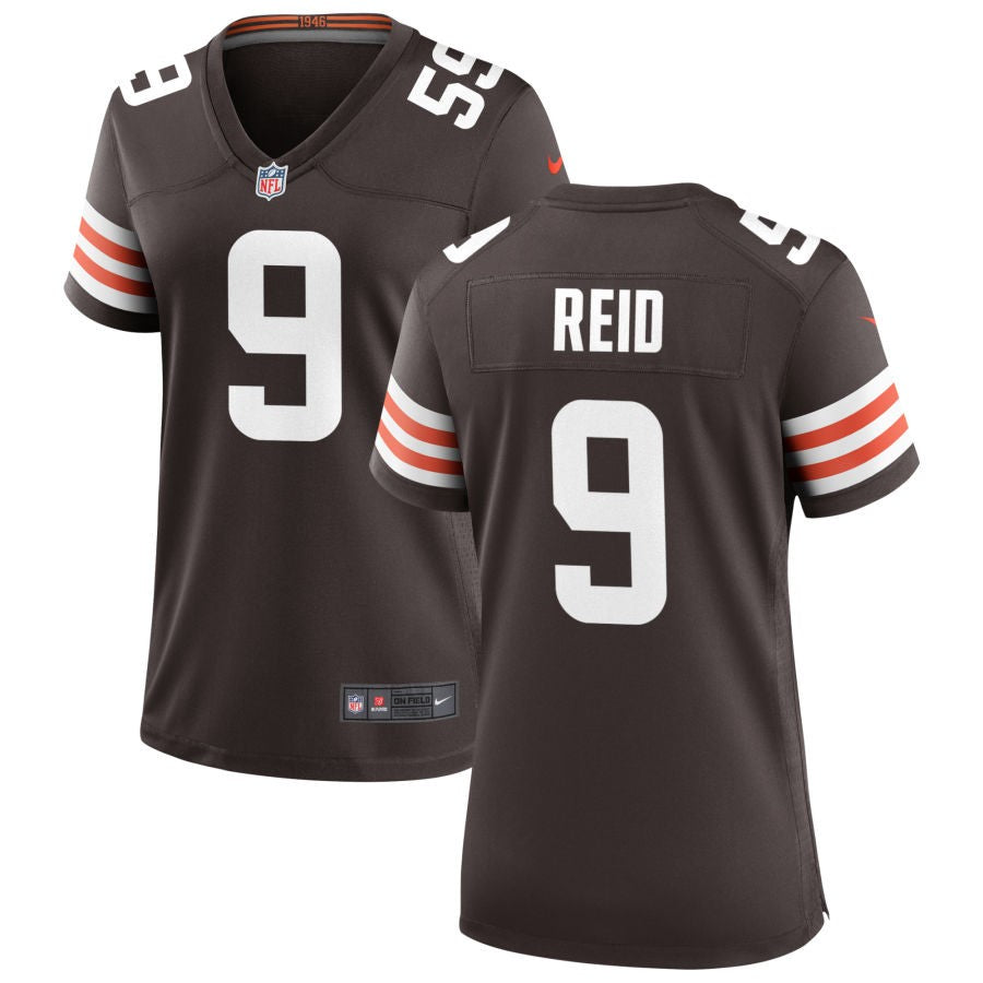 Winston Reid Women's Nike Cleveland Browns Brown Custom Game Jersey