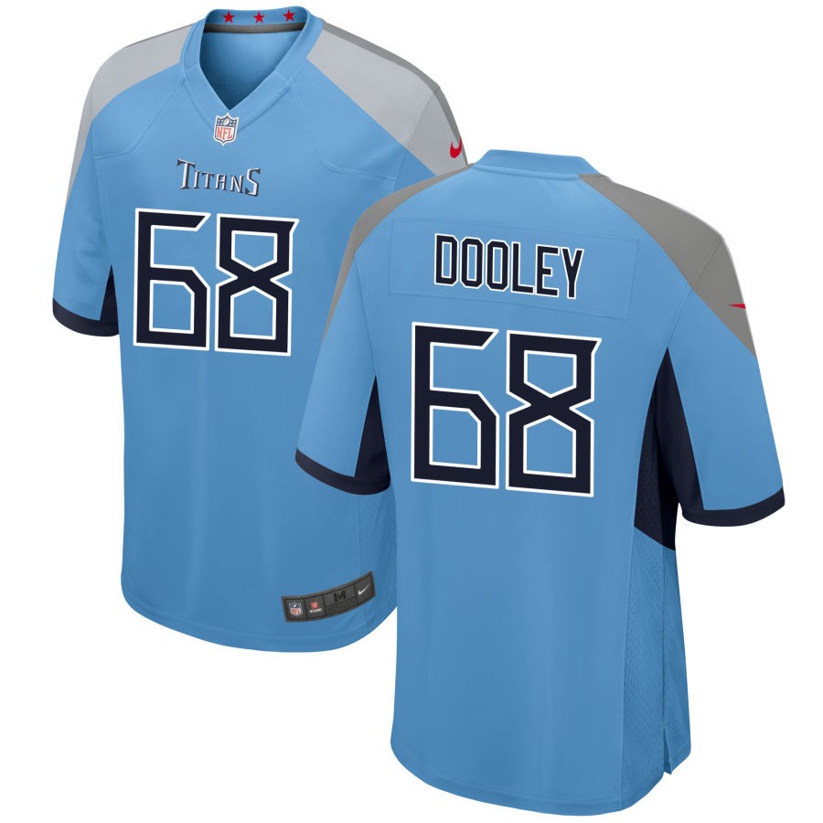 Brian Dooley Men's Nike Light Blue Tennessee Titans Alternate Custom Game Jersey