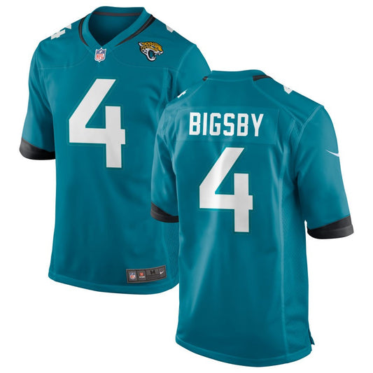 Tank Bigsby Youth Nike Teal Jacksonville Jaguars Custom Game Jersey