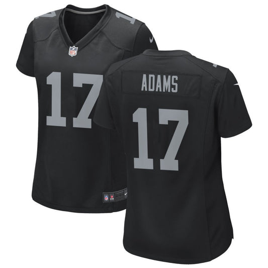 Davante Adams Women's Nike Black Las Vegas Raiders Custom Game Jersey