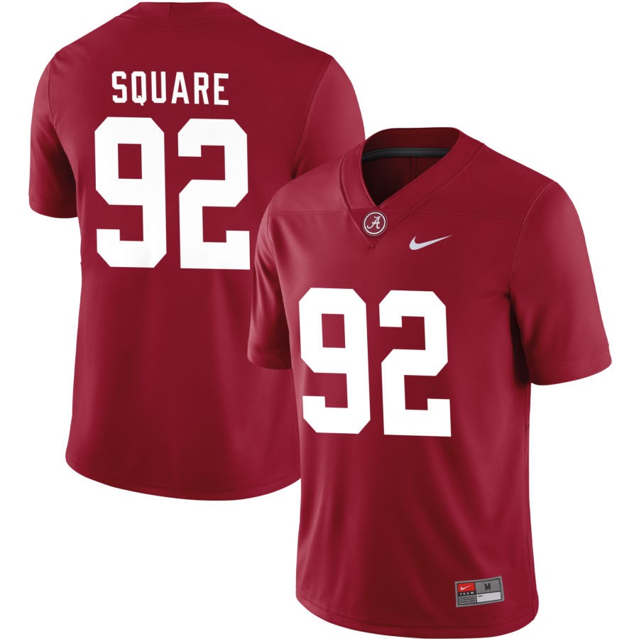 Damion Square Men's Nike Crimson Alabama Crimson Tide NFL Alumni Pick-A-Player Game Jersey