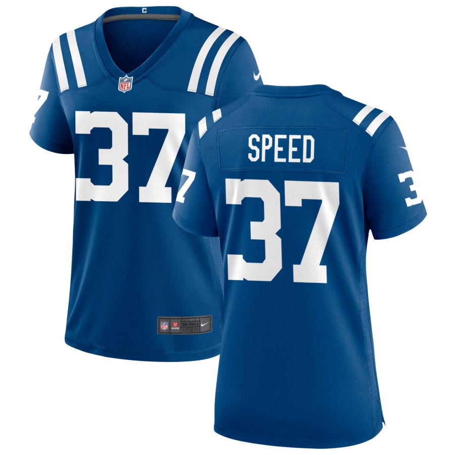 Ameer Speed Women's Nike Indianapolis Colts Royal Custom Game Jersey