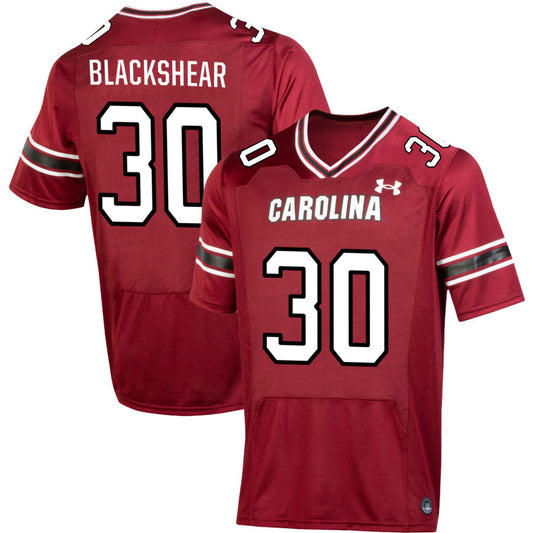 Jace Blackshear Men's Under Armour  Garnet South Carolina Gamecocks NIL Pick-A-Player Replica Football Jersey