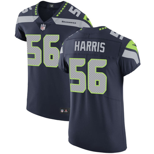 Nick Harris Men's Nike College Navy Seattle Seahawks Vapor Untouchable Custom Elite Jersey