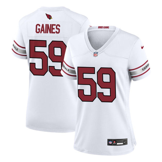 Jon Gaines Women's Nike White Arizona Cardinals Custom Game Jersey