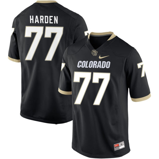 Kareem Harden Men's Nike Black Colorado Buffaloes Pick-A-Player NIL Replica Football Jersey