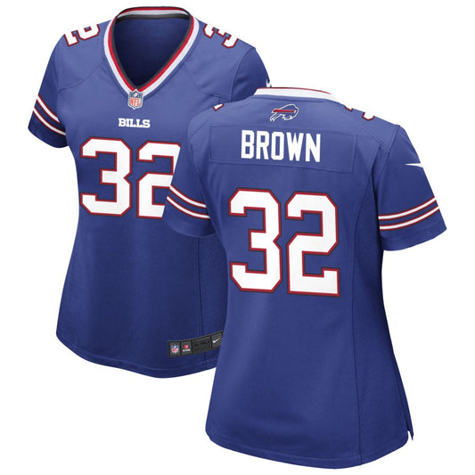 Kyron Brown Women's Nike Royal Buffalo Bills Custom Game Jersey